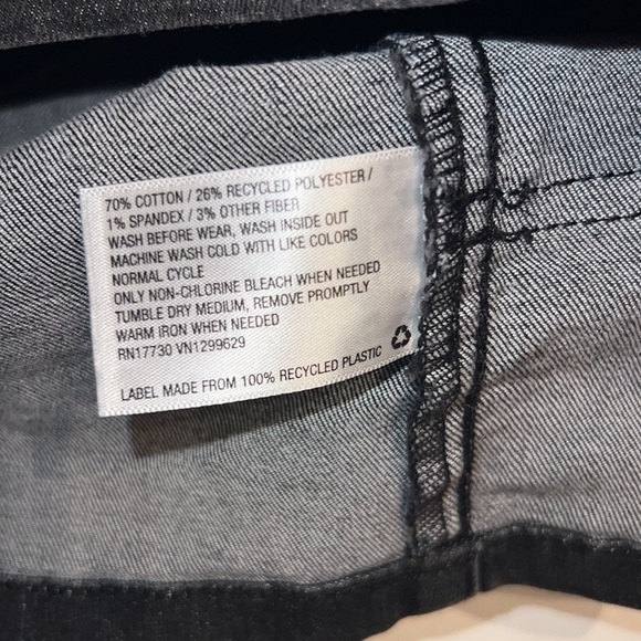 Art Class black denim skirt size Small 6/6X​​ - Picture 5 of 5